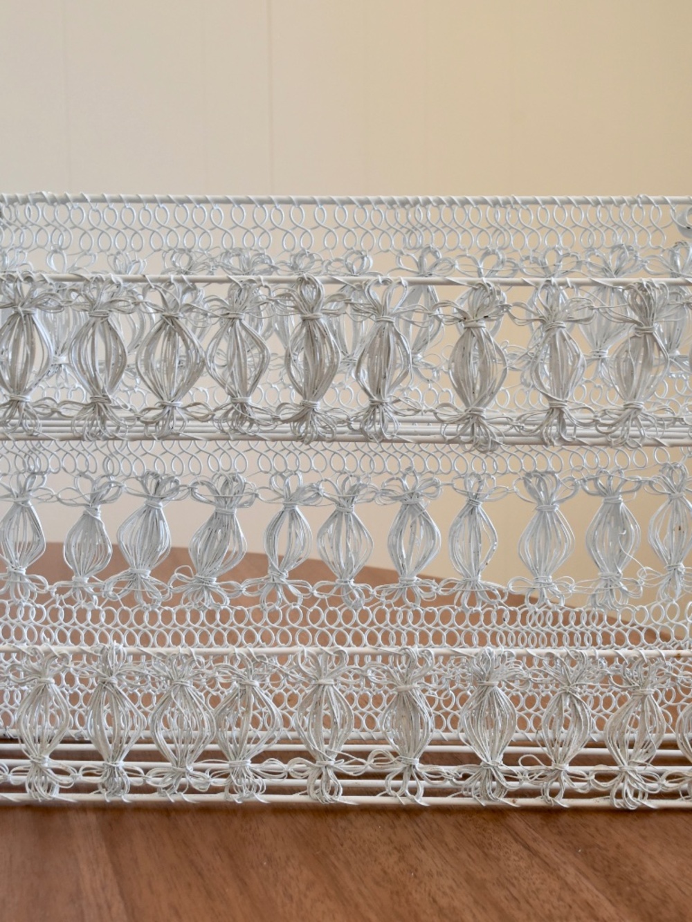 Cost Plus World Market Retro Ornate Filigree Spice Rack Shelf